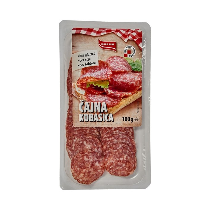 SALAMA ČAJNA KOBASICA NAREZANA 100g PIK ULTRA