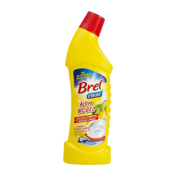 ČISTILO ZA WC ACTIVE GEL BREL CITRUS 750ml ULTRA