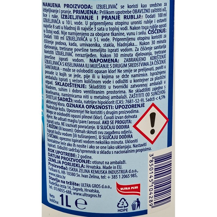 IZBJELJIVAČ ULTRA 1l ULTRA