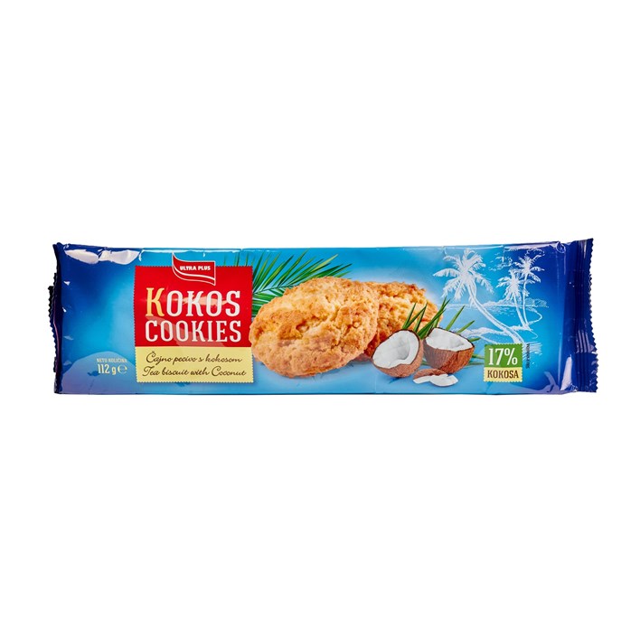 KEKS ČAJNO PECIVO KOKOS 112g ULTRA