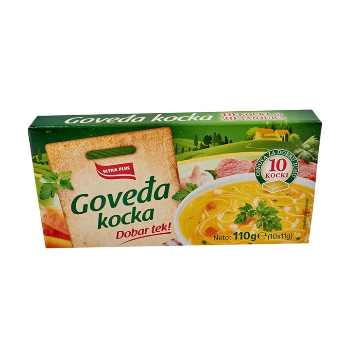 GOVEĐA KOCKA ZA JUHU 110g ULTRA