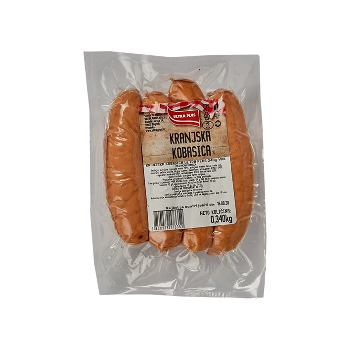 KOBASICA KRANJSKA VAKUM 340g PIK ULTRA