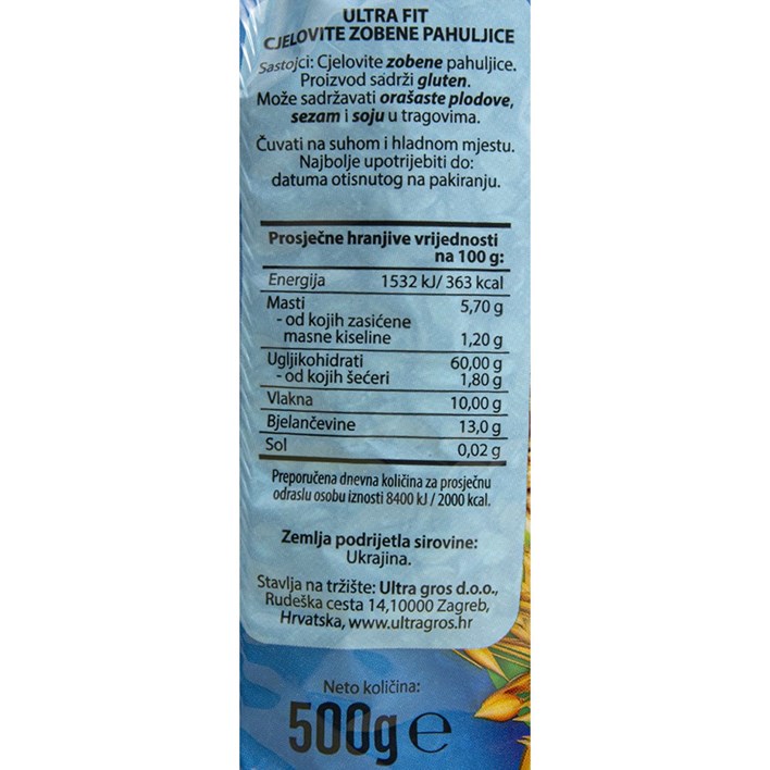 PAHULJICE ZOBENE FIT ULTRA 500g ULTRA