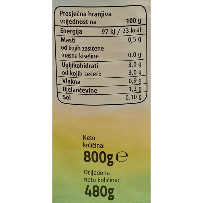 RAJČICA SJECKANA 800g VM2 ULTRA