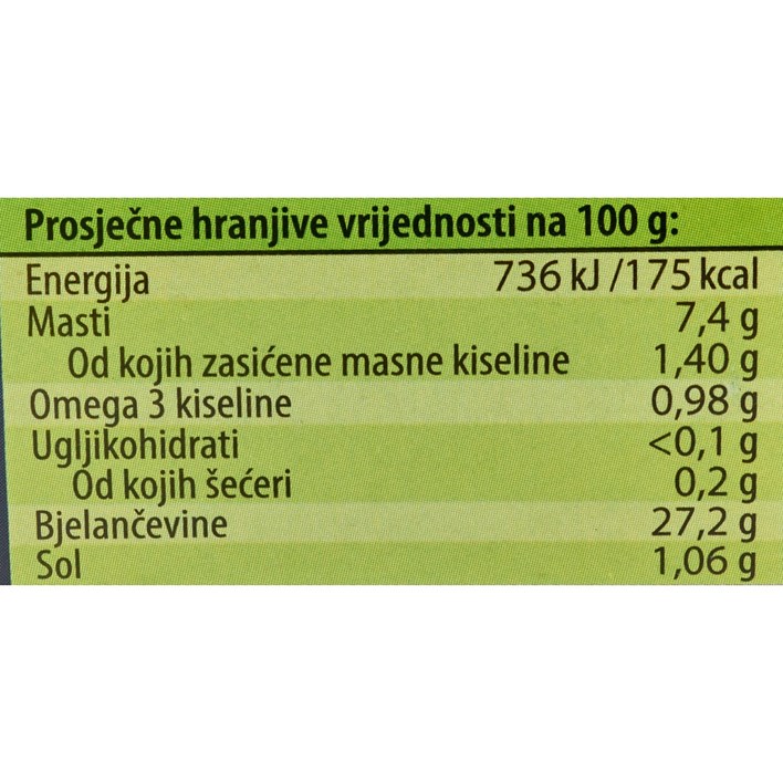 RIBA LOKARDA FILETI U SUNCOKRETOVOM ULJU 125g ULTRA