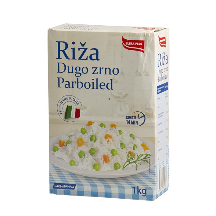 RIŽA PARBOILED 1kg ULTRA