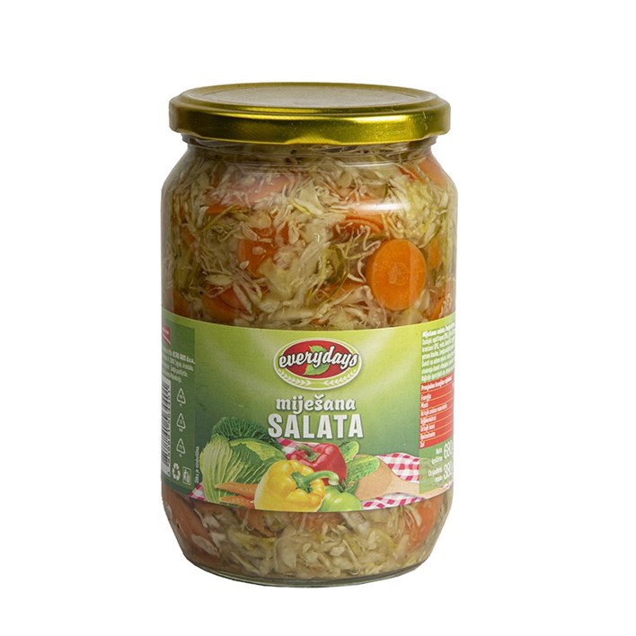 SALATA KISELA MJEŠANA 680g ULTRA