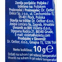 UKRASI ZA KOLAČE MINI DECOR CREATION BLUE 10g DR.OETKER