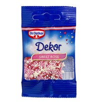 UKRASI ZA KOLAČE MINI DECOR SWEET ROSE 10g DR.OETKER