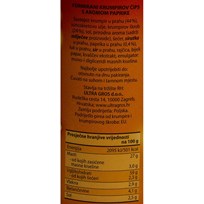 ULTRA SNACK ČIPS PAPRIKA TUBA 100g