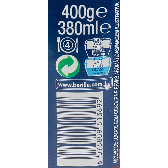 UMAK BARILLA NAPOLETANA 400G