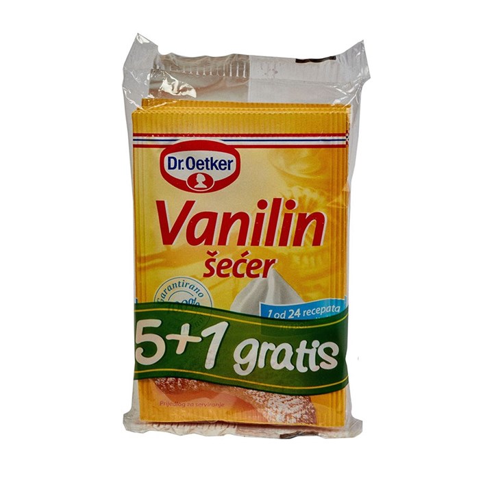 VANIL ŠEĆER 54g 5+1 MULTIPAKIRANJE DR OETKER