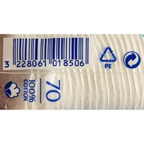 VATA BLAZINICE PAMUČNE 70kom