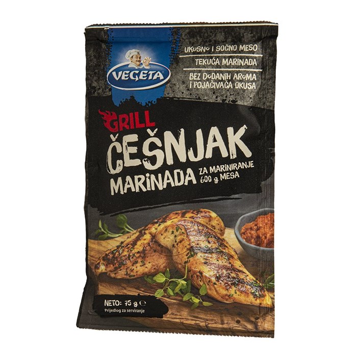 VEGETA MARINADA GRILL ČEŠNJAK 75g PODRAVKA