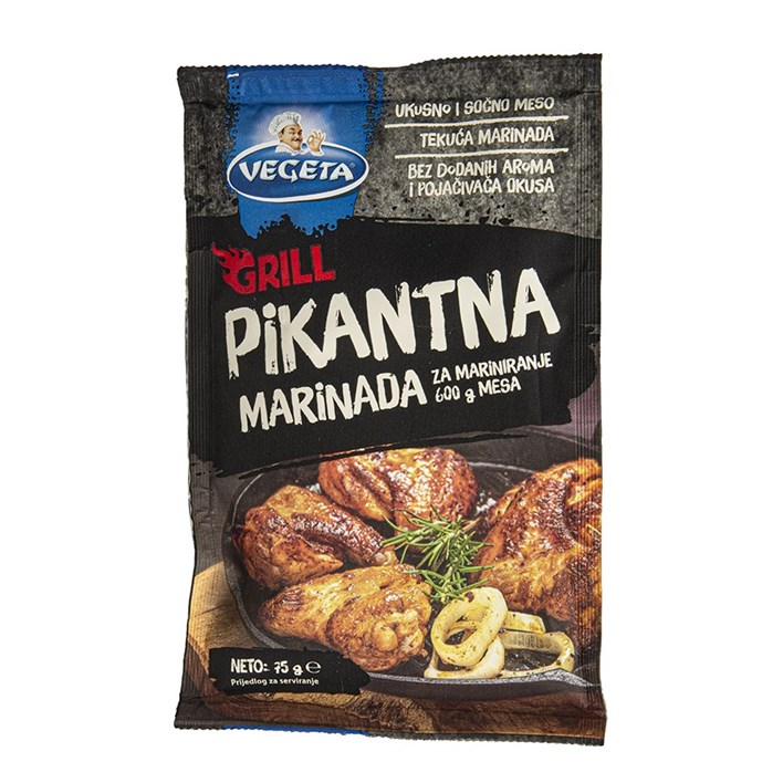 VEGETA MARINADA GRILL PIKANTNA 75g PODRAVKA