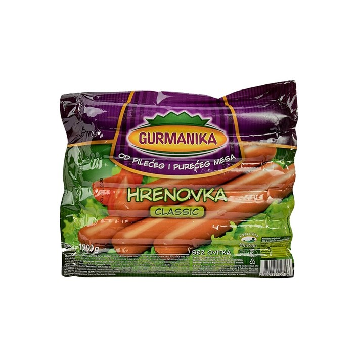 HRENOVKE GURMANIKA 1000G VINDIJA