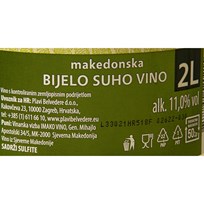 VINO BIJELO EPSKO GRAŠEVINA 2l AWT