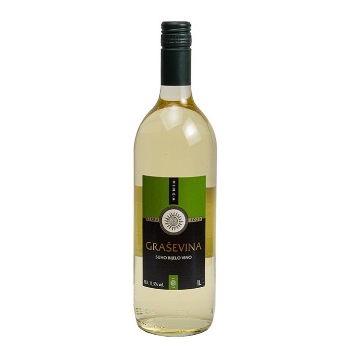 VINO BIJELO GRAŠEVINA 1l FIBIS