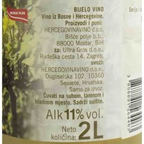 VINO BIJELO STOLNO 2l ULTRA