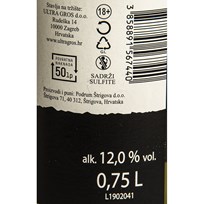 VINO BIJELO TRAMINAC 0,75l ULTRA