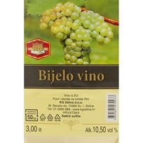 VINO BIJELO STOLNO 3l