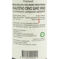 VINO CRNO BEAUJOLAIS 0,75l VRUTAK