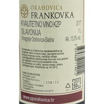 VINO CRNO ORAHOVICA FRANKOVKA 1l