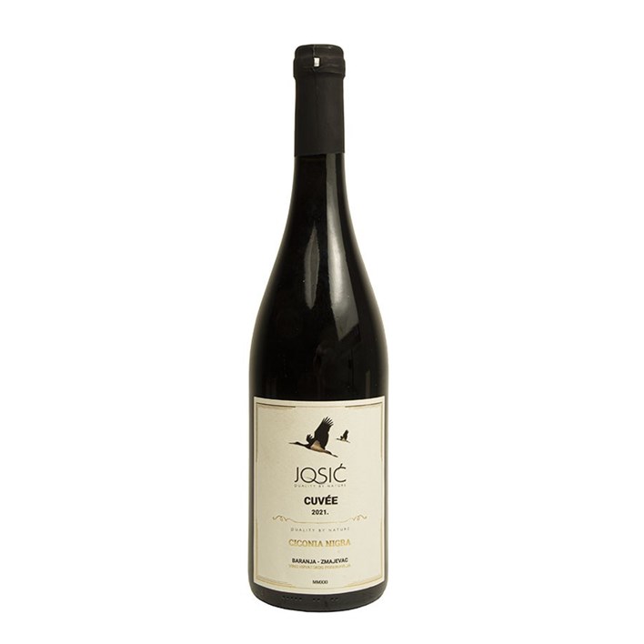 VINO CRNO CUVEE JOSIĆ CICONIA NIGRA  0,75l VRUTAK