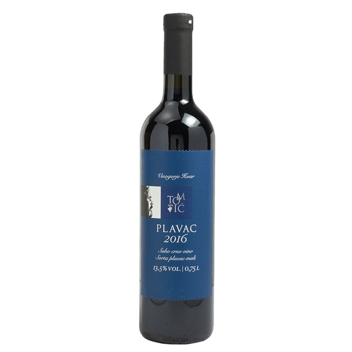 VINO CRNO PLAVAC 0,75l