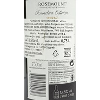 VINO CRNO SHIRAZ ROSEMOUNT ESTATE 0,7l VRUTAK