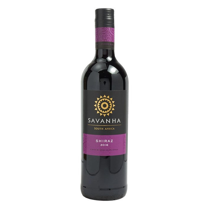 VINO CRNO SHIRAZ SAVANNA 0,75l VRUTAK