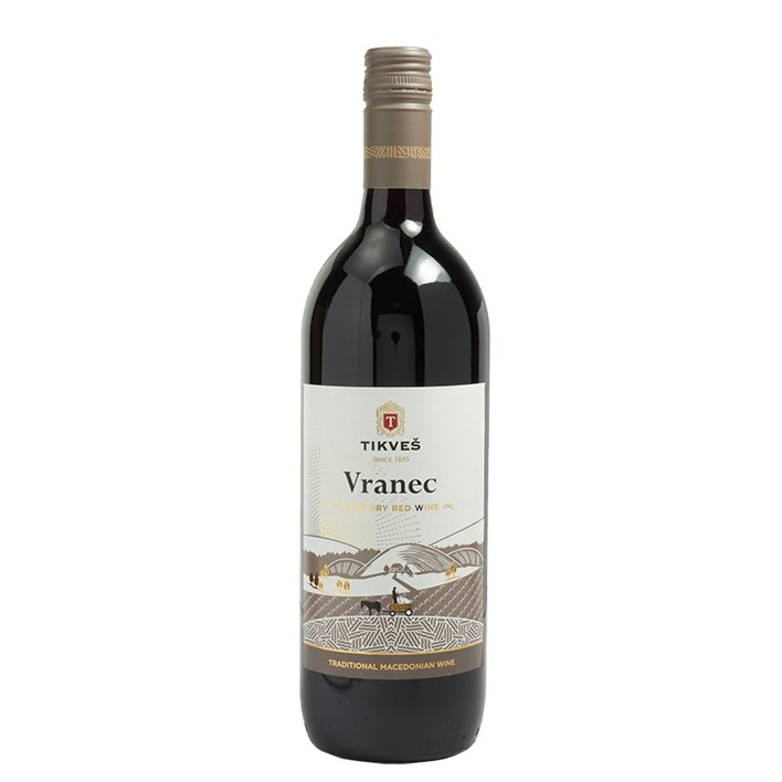 VINO CRNO TIKVEŠ VRANEC 1l ORBICO