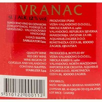 VINO C.VRANAC VIN.5l