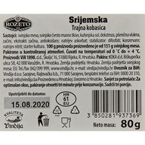 SALAMA SRIJEMSKA 80g VINDIJA