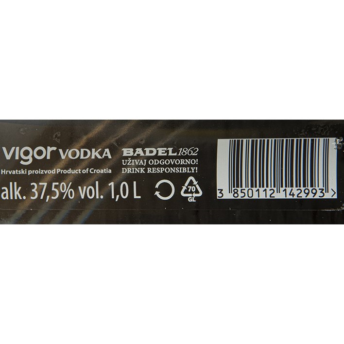VODKA VIGOR ORIGINAL 1l BADEL