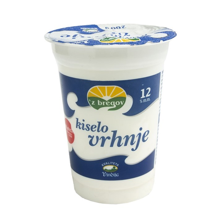 VRHNJE KISELO 12% 200G VINDIJA