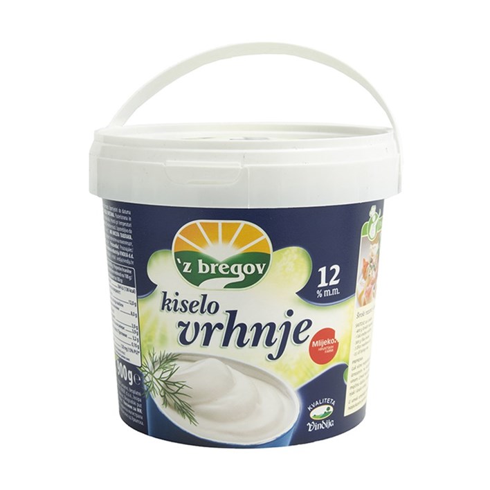 VRHNJE KISELO 900 G 12% MM VINDIJA