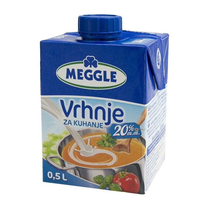 VRHNJE ZA KUHANJE 20% 500ml MEGGLE