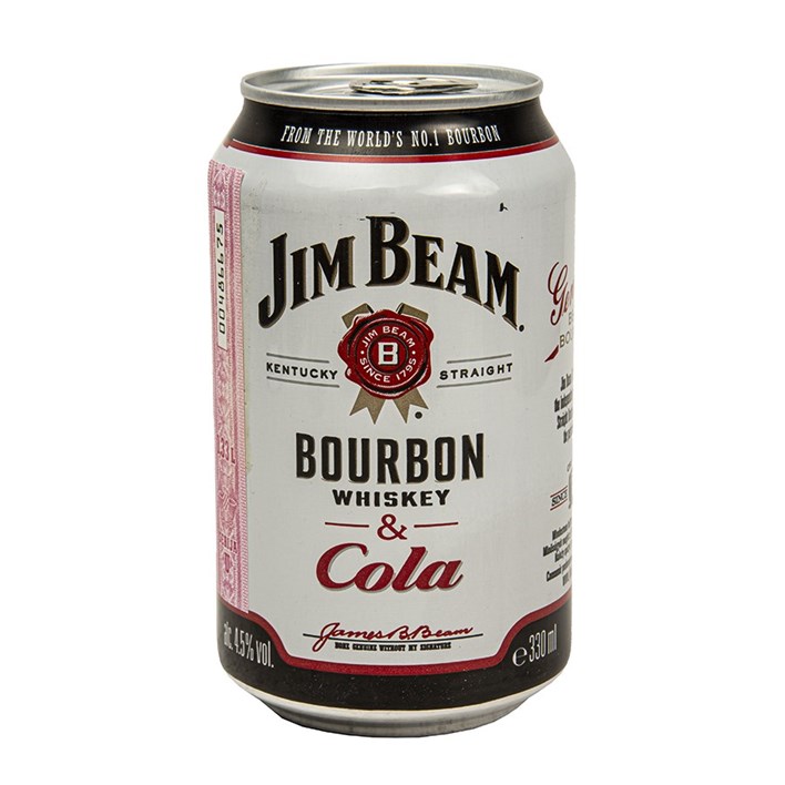 WHISKY & COLA JIM BEAM 0,33l LIMENKA STOCK