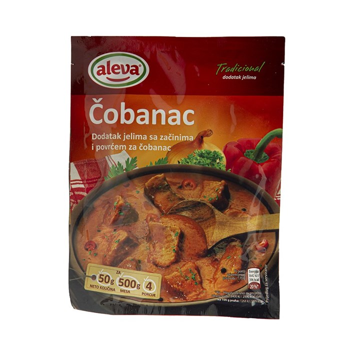 ZAČIN ALEVA ZA ČOBANAC 50g FILIR