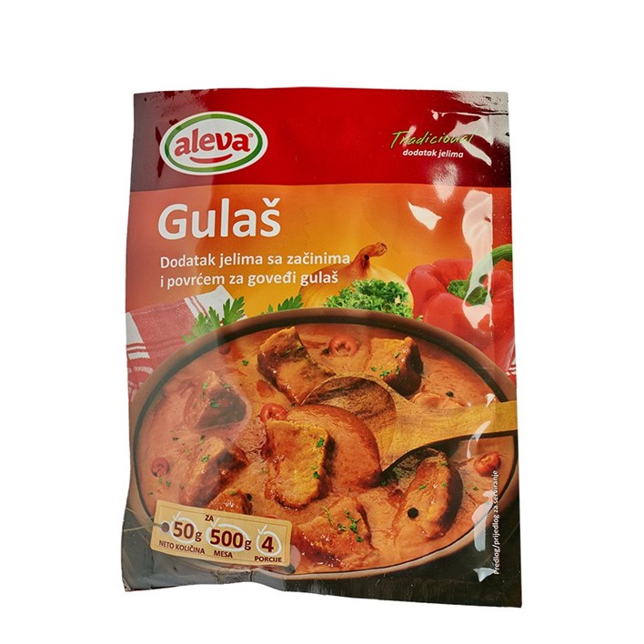 ZAČIN ALEVA ZA GULAŠ 50g FILIR