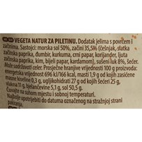 ZAČIN VEGETA NATUR PLETINA 100g PODRAVKA