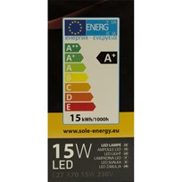 ŽARULJA SOLE LED 15W E27 POST PLUS