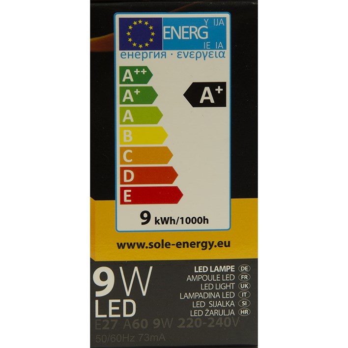 ŽARULJA SOLE LED 9E E27 POST PLUS