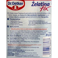 ŽELATINA FIX 20g DR OETKER