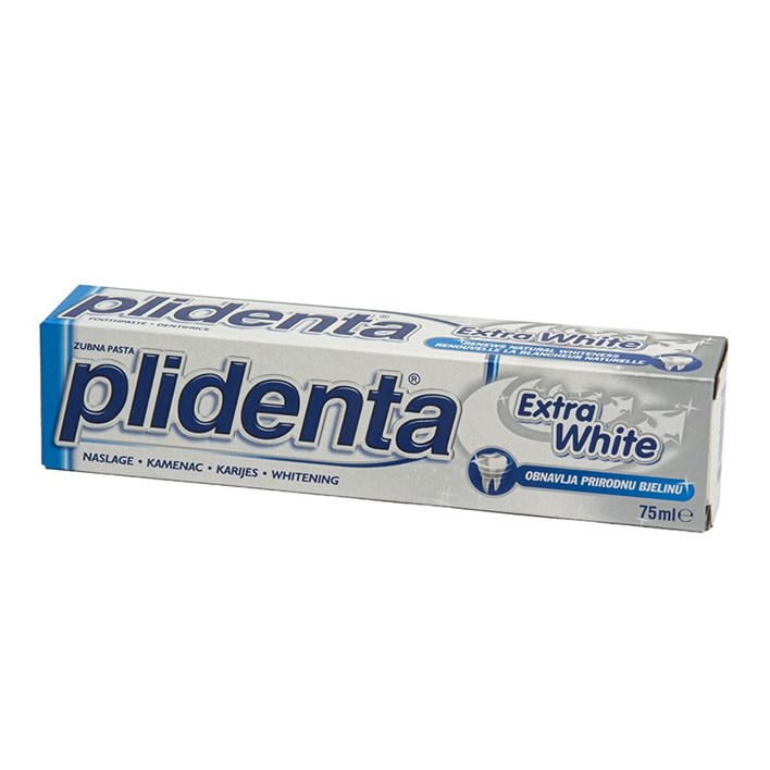 PASTA ZA ZUBE PLIDENTA EXTRA WHITE 75ml ATLANTIC