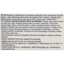 ZUBNA PASTA AQUAFRESH ACTIVE WHITE 125ml ALCA