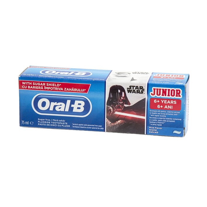 ZUBNA PASTA ORAL B JUNIOR STAR WARS 75ml ORBICO