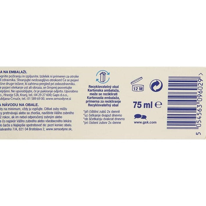 ZUBNA PASTA SENSODYNE ANTI CARIES 75ml ALCA