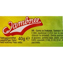 ŽVAKAČA GUMA JAMBOREE 40g DUPIN